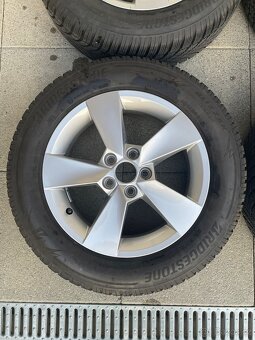 Zimní kola Škoda Fabia 4, 5x100 185/65 R15 Bridgestone - 5