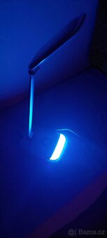LED RGB Dotyková stmívatelná stolní lampa LED/18W/230V + USB - 5