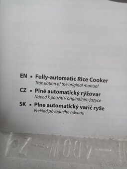 Rýžovar SENCOR SRM 1000SS NOVÝ - 5