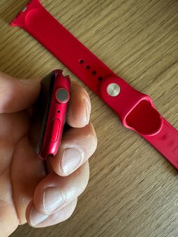 Apple watch 9 45mm red cellular | baterie 99% záruka 6/26 - 5