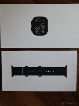 Apple Watch Ultra 2, 49mm Black Ti, Black Ocean band - 5