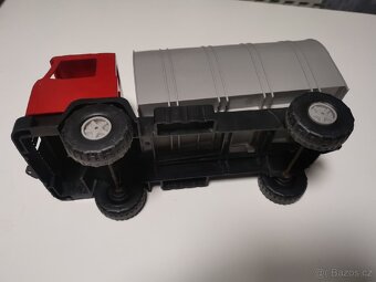 Stará retro hračka popelářské auto, kuka, Technoplast - 5