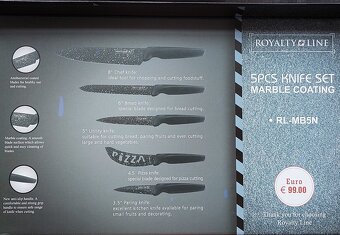 Dárková sada nožů. - 5