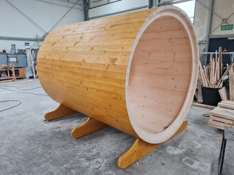 Venkovní finská panoramatická sauna - 5