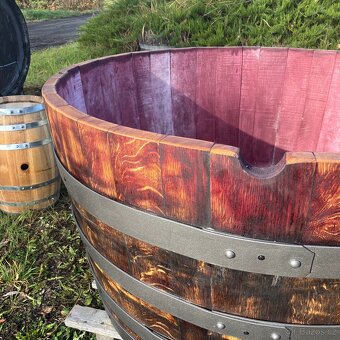 Dubová káď na otužování - 5