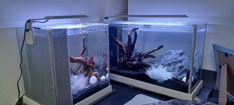 Bílé  designové akvarium fluval - 5