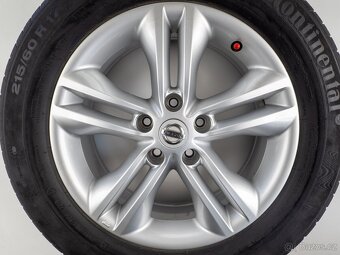 Nissan Qashqai - Originání 17" alu kola - Letní pneu - 5