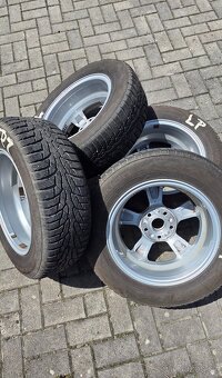 Alu disky vč. zimní pneu Nokian 195/65/R15 - 5