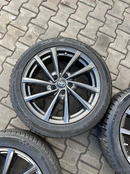 Kompl alu Borbet 5x114,3r18+215/50r18 zimní Barum - 5