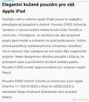FIXED Apple iPad Pro 11" (2018-2022) a iPad Air (2020/2022) - 5