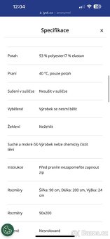 Pěnová matrace 90x200 - 5