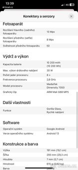 Tablet Lenovo 12,7’’ + kryt - 5