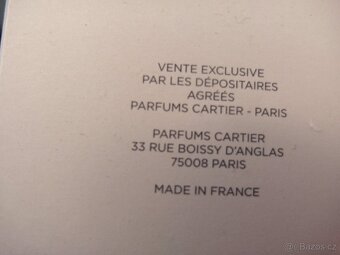 Toaletní voda - CARTIER Baiser Volé - 100ml - 5