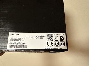 Prodám soundbar SAMSUNG + zadní BT reproduktory - 5