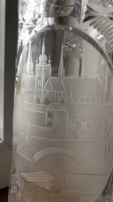Vaza Praha sklo - 5