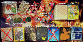 Pokemon TCG - Balíčky 50/200 karet + Ultrarare Karta - 5
