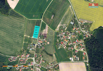 Prodej pozemku k bydlení, 1110 m², Hřibiny-Ledská - 5