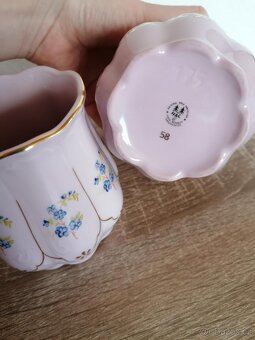 Růžový porcelán - buclák - 5