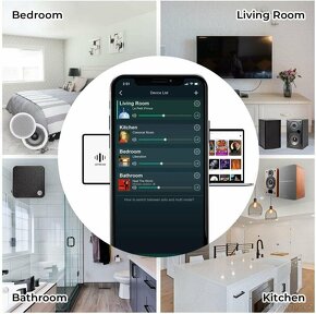Arylic Up2stream A50+ Bluetooth zesilovač pro reproduktory - 5