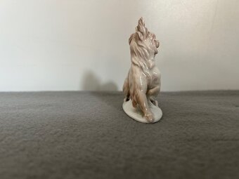 Porcelánová soška psa ROSENTHAL. - 5