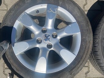 Sada hliníkových kol Peugeot rozměru 205/55/16 - 5