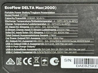 Powerbanka Ecoflow Delta Max 2016W - 5