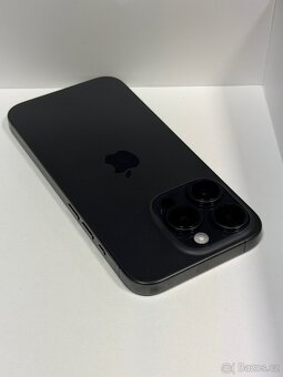 iPhone 15 Pro 256GB Black / Záruka - 5