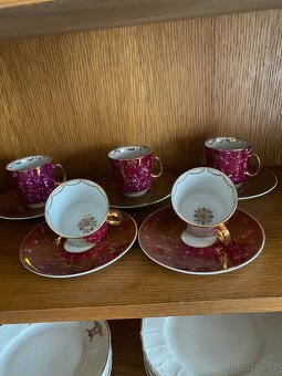 KÁVOVÁ SOUPRAVA -NOVÁ-ZNAČENÁ JSK - 5