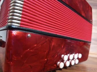 Heligonka (harmonika,akordeon) Delicia Popular - 5