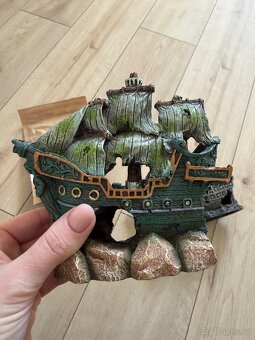 dekorace akvarium terarium + substrat - 5