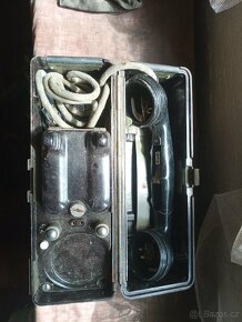 2x Vojenský polní telefon + světlo - 5