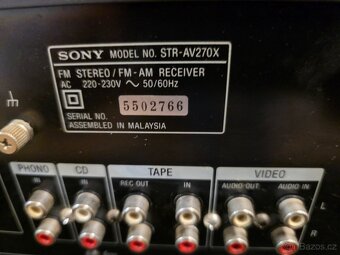 Sony STR-AV270X+Sony TC-WR800 - 5