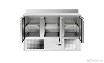 Chladicí stůl s 3 dveřmi 136,5x70x97,6cm DOPRAVA ZDARMA - 5
