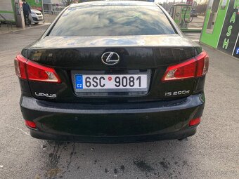 RYCHLÝ PRODEJ Lexus IS 200d 110kw 6-kvalt Manuál 2011 - 5