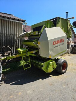Lis na kulaté balíky CLAAS VAriant 280 - 5