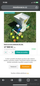 DRTIČ OVOCE 220 V. - 5