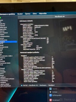 MACBOOK AIR 2020 13" M1. 8/256GB. TOP STAV. - 5
