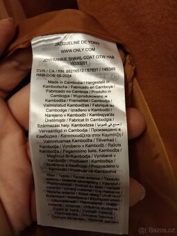 JDY dámský podzimní-zimni kabát velikost XS. - 5