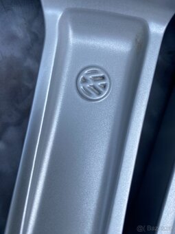 Originální ALU kola 5x112 VW Tiguan 235/55/18 TOP STAV - 5