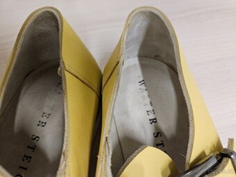 Prodám pánské žluté kožené sandály vel. 44-44 1/2 - 5