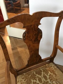 Starožitné křeslo 4ks - 5