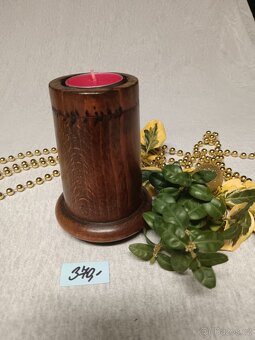 Dřevěné svícny - 5