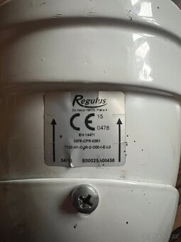 Koleno 90° DN 80/125mm s revizním otvorem, komínové na konde - 5