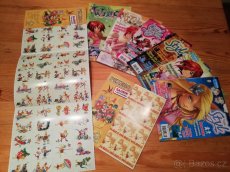 MIX KOLEKCÍ - WINX, Šmoula, princezny,Kitty, stikeez,sberat. - 5