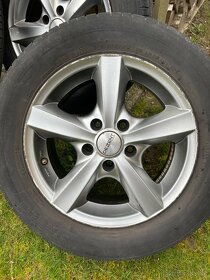4x alu disky Dezent R15 6 1/2 J x 15H2 ET38 LK112 - 5