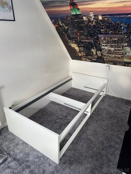 Postel FLAXA IKEA na rošt 200x90 - 5