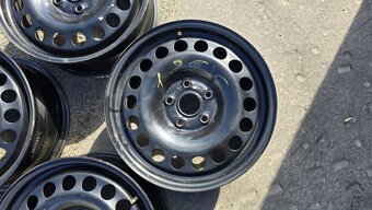 Plechové originální disky 5x112 R16 ET48 na Audi, VW, Škoda, - 5