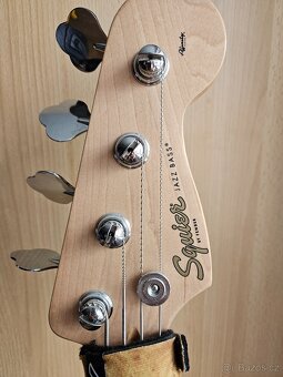 Baskytara Fender Squier JB/Kombo/Pouzdro/Kabel/FretWrap - 5