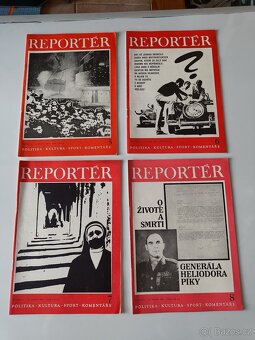 Časopis Reportér rocnik IV. 1969 - nekompletní, 1 chybi, 18 - 5