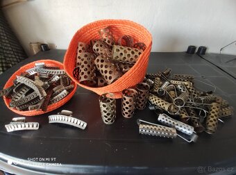 Retro kovové natáčky a skřipce z minulého století - 5